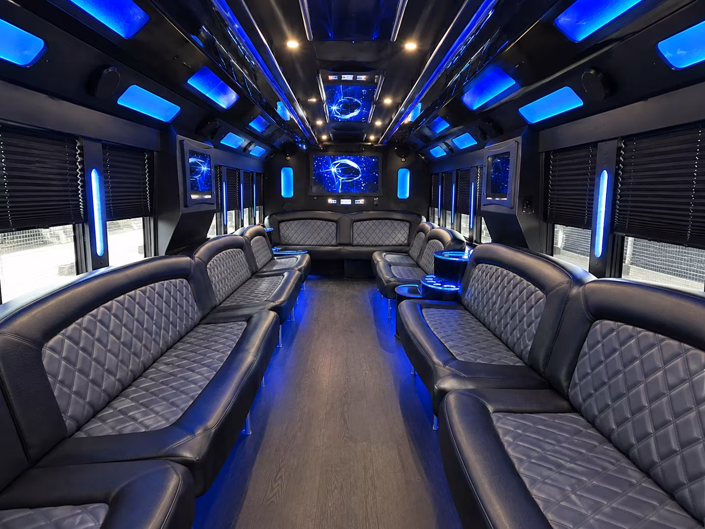 mentor corporate event party bus rental