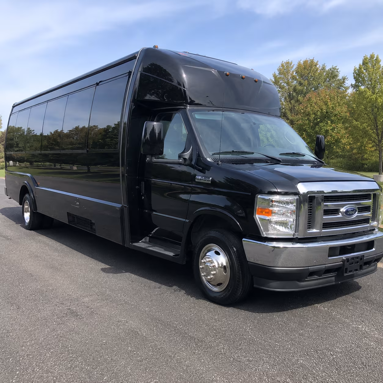 mentor party bus booking step 1