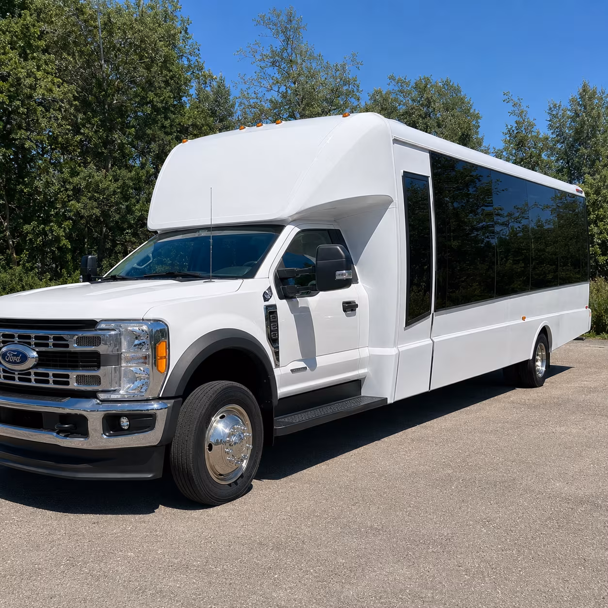 mentor wedding transportation onboard seating
