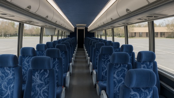 mentor 50 passenger charter bus rental
