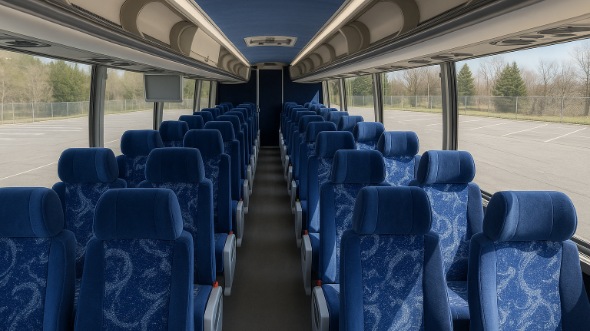 mentor 55 passenger charter bus rental