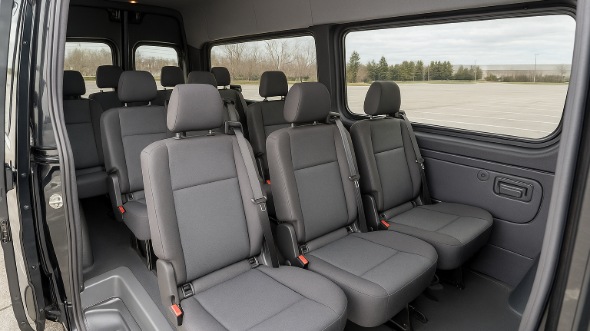 mentor sprinter van with driver interior