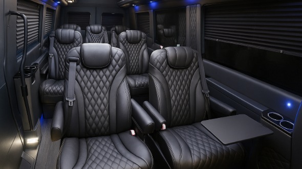 mentor sprinter van with driver rental